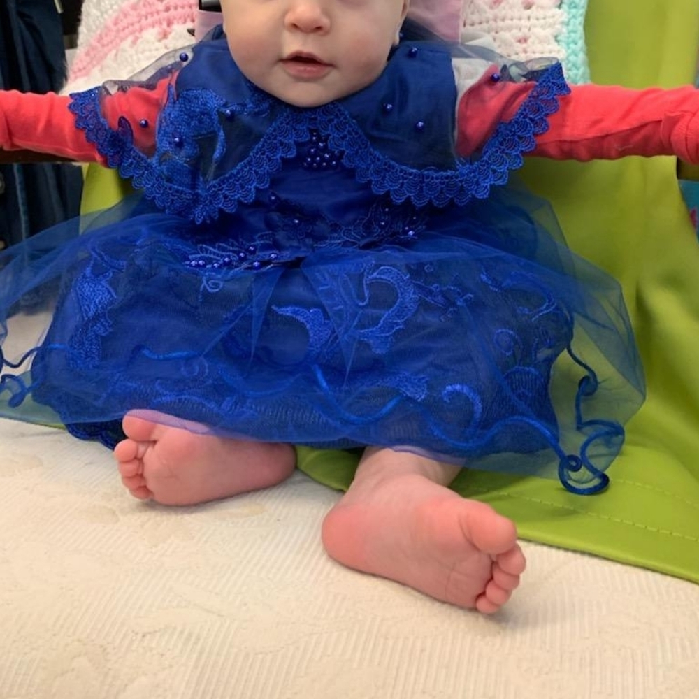 Infant Pageant Dress - Picture 5 of 7